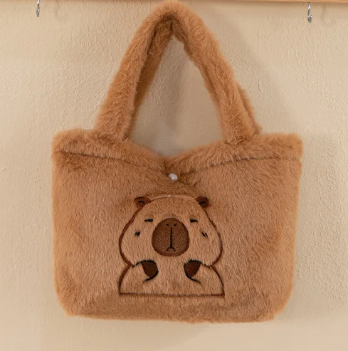 Sac à dos en peluche Capybara – Animal en peluche doux et mignon – Image 9