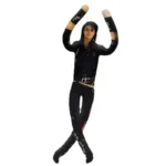 Peluche Michael Jackson (style anime) – Accessoire de cosplay