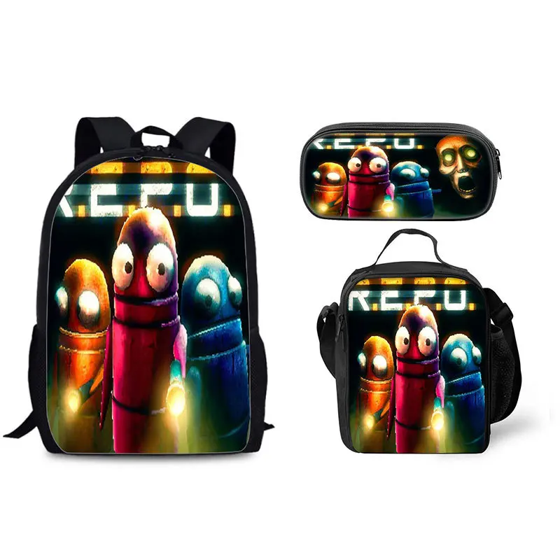 Sac à goûter et trousse – Cadeau pour enfants et élèves – Image 2