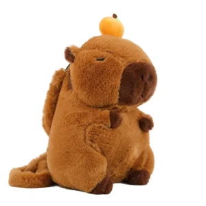 Sac à dos en peluche Capybara – Sac en fourrure – Sac pour enfants