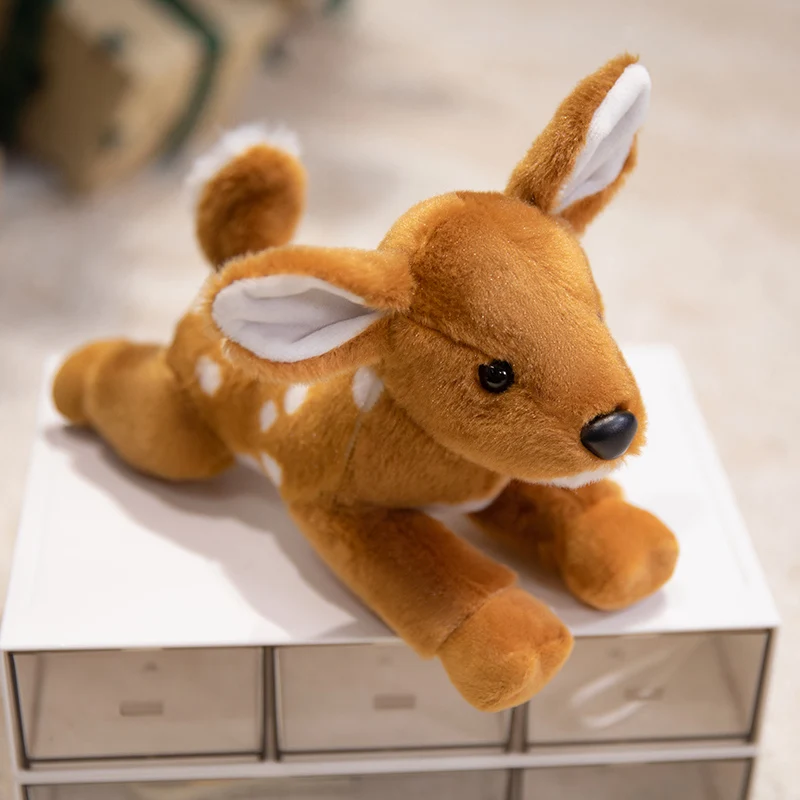 Nouveaux adorables animaux de la forêt et de la jungle en peluche (lot) – Image 4