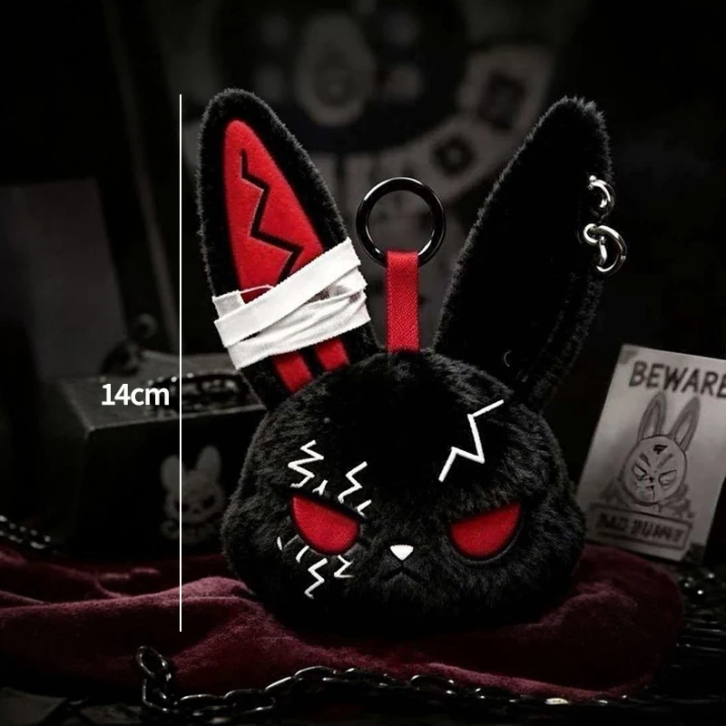 Pendentif poupée lapin sombre style horreur – Image 7