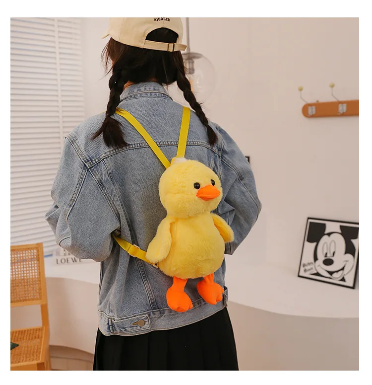 Sac en peluche « Petit Canard Jaune » (lot de 1 à 10 pièces) – Image 11