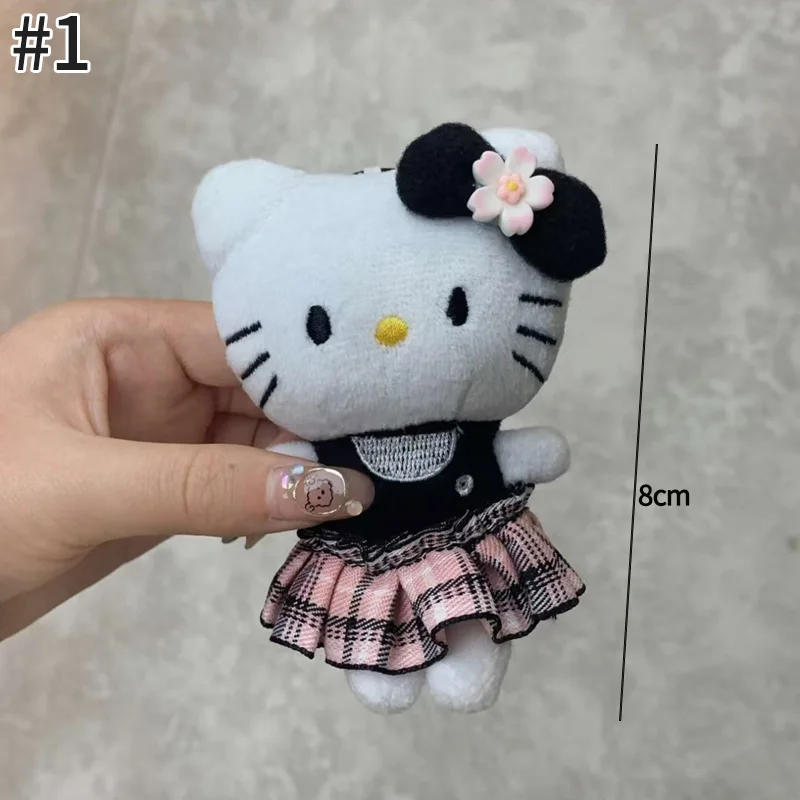 Adorable porte-clés en peluche Hello Kitty, breloque à suspendre pour sac – Image 27