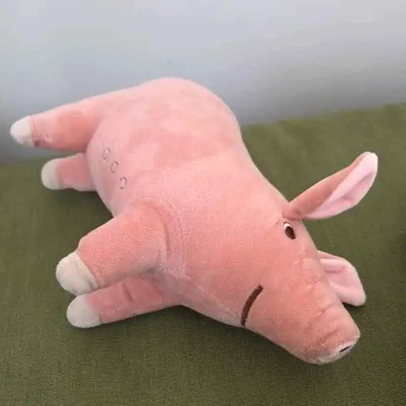 Peluche cochon style dessin animé, réaliste et mignonne (14/40 cm). – Image 3