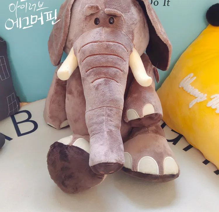 Adorable peluche éléphant – Coussin en peluche pour filles. – Image 5