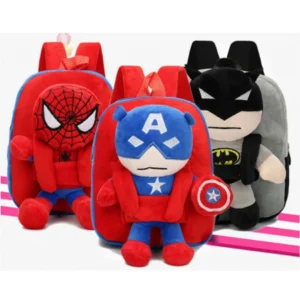 Adorable sac à dos en peluche Spider-Man pour enfants (garçons et filles)