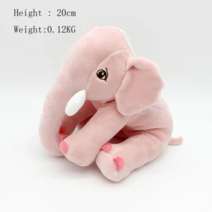 Peluche éléphant mignon de 20 cm.