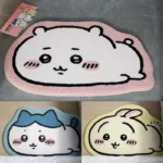 Tapis de sol en peluche antidérapant pour salle de bain
