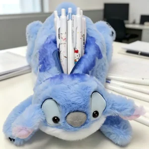 Trousse à crayons en peluche Stitch – Pour l'école ou la maison
