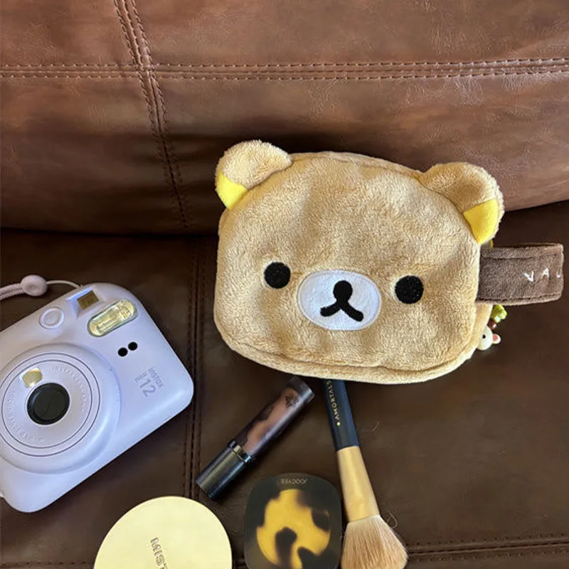 Rilakkuma Sundry Storage Bag Cute Cartoon Coin Purse Wallet Large – Image 4
