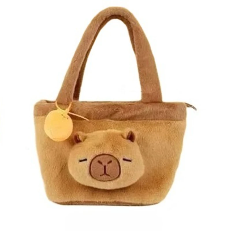 Adorable sac à dos en peluche Capybara – Image 8