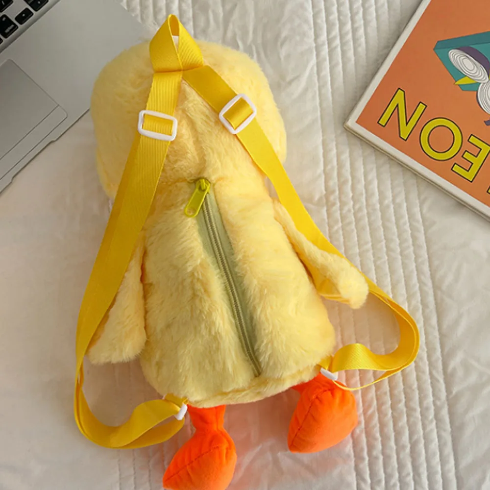 Sac en peluche « Petit Canard Jaune » (lot de 1 à 10 pièces) – Image 3