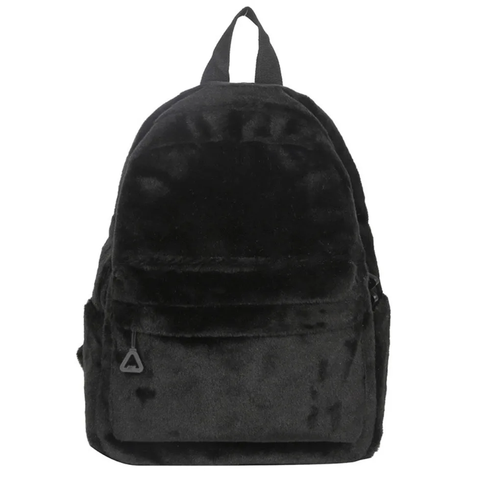 Sac à dos léger de couleur unie pour étudiante – Image 10