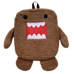 Sac à dos en peluche Domo-kun pour enfants