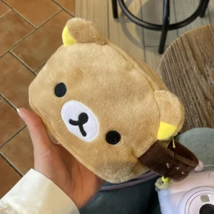 Rilakkuma Sundry Storage Bag Cute Cartoon Coin Purse Wallet Large