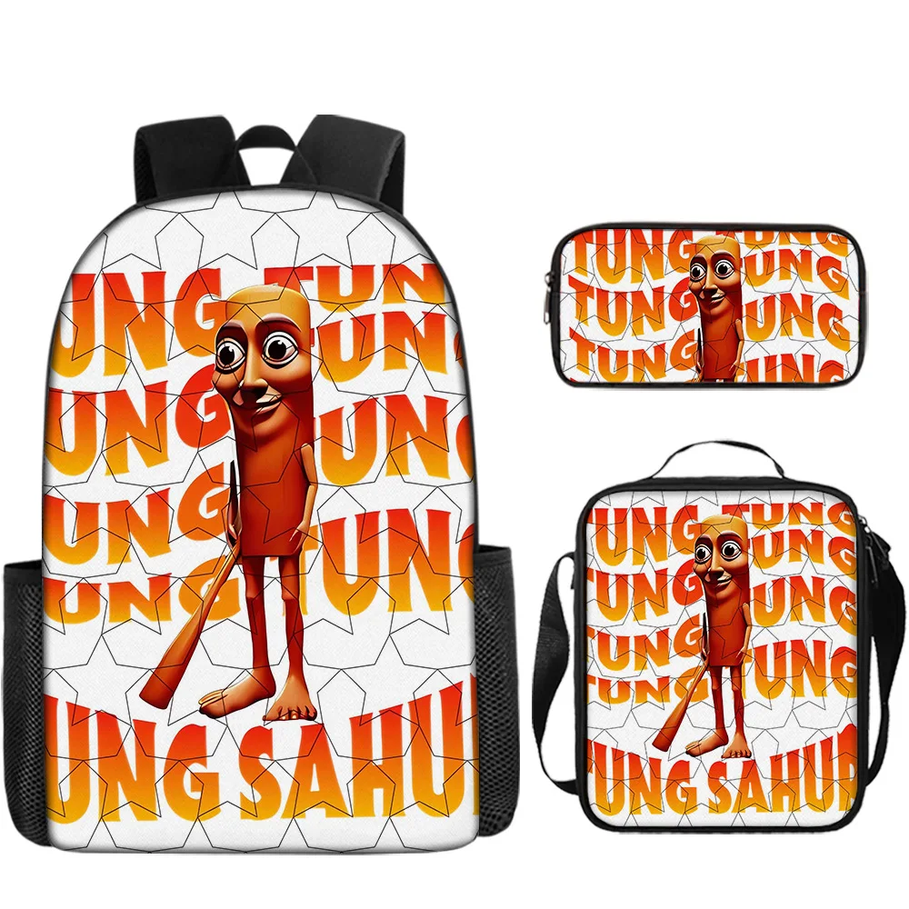 Ensemble Tungtung Sahur : sac à dos scolaire – Image 10