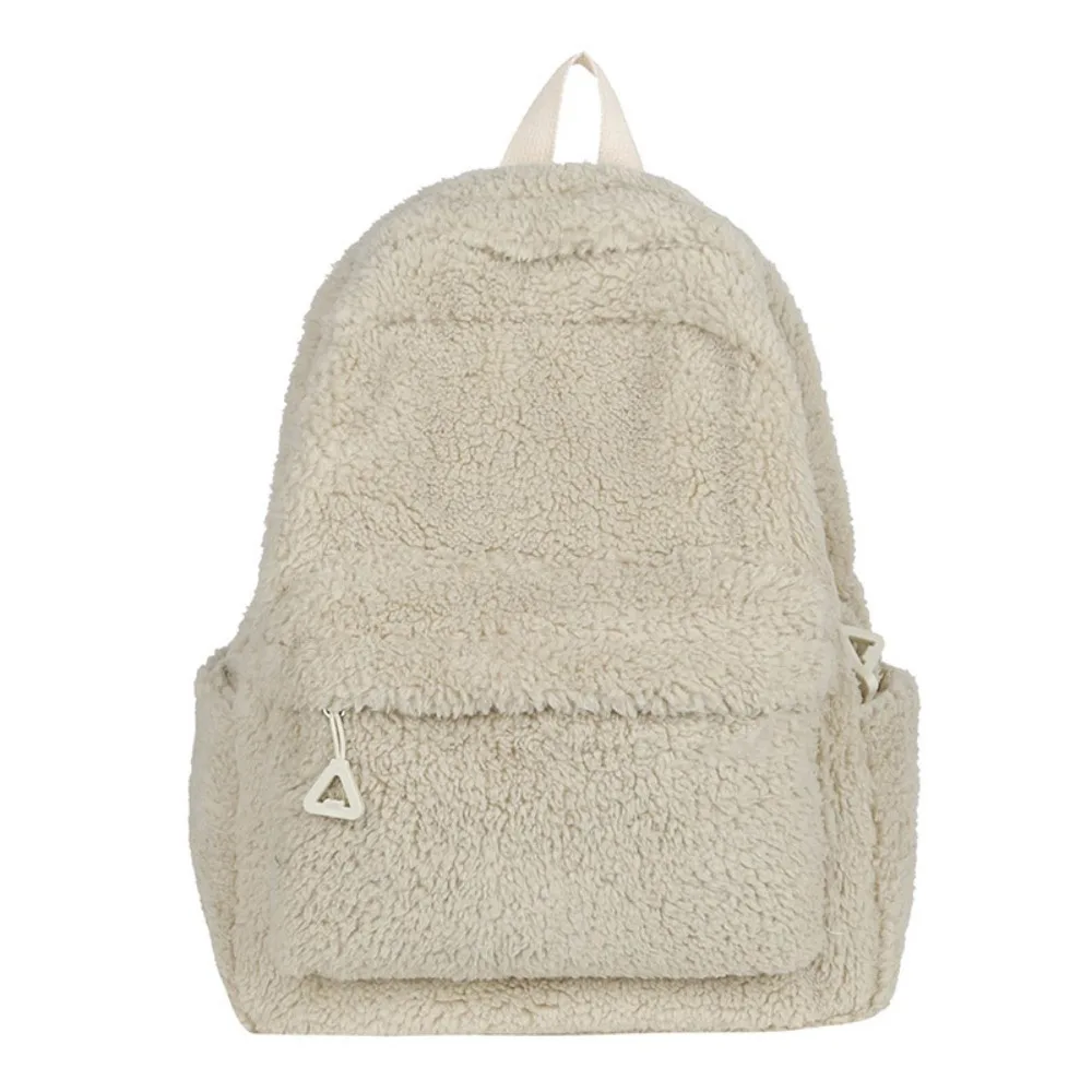 Sac à dos léger de couleur unie pour étudiante – Image 7