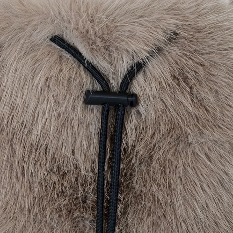 Mini-sac à dos pour femme en fausse fourrure douce – Image 16