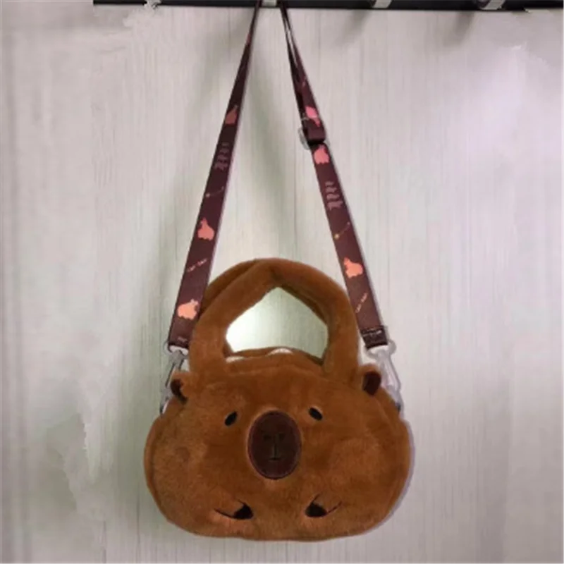 Sac à dos en peluche Capybara – Animal en peluche doux et mignon – Image 4