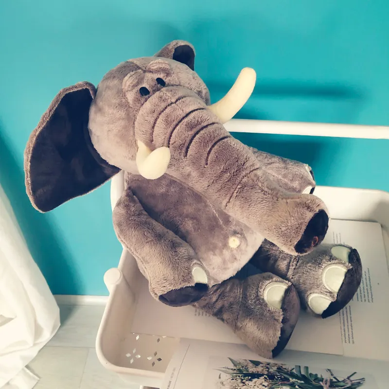 Adorable peluche éléphant – Coussin en peluche pour filles. – Image 4