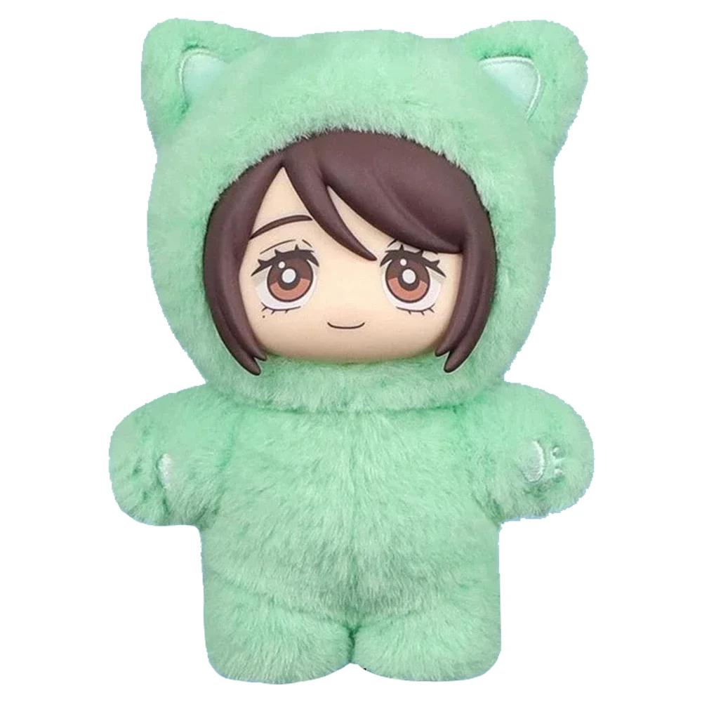 Peluche poupée avec sweat à capuche et oreilles de chat mignonnes – Image 6