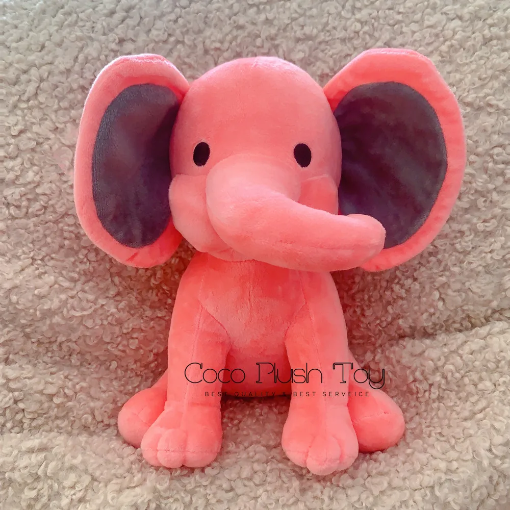 Peluche éléphant kawaii – Jouet en peluche pour bébé et enfant – Image 16