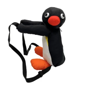 Sac à dos pour enfants en forme de pingouin en peluche