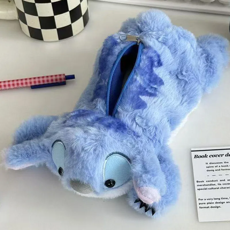 Trousse à crayons en peluche Stitch – Pour l'école ou la maison – Image 2