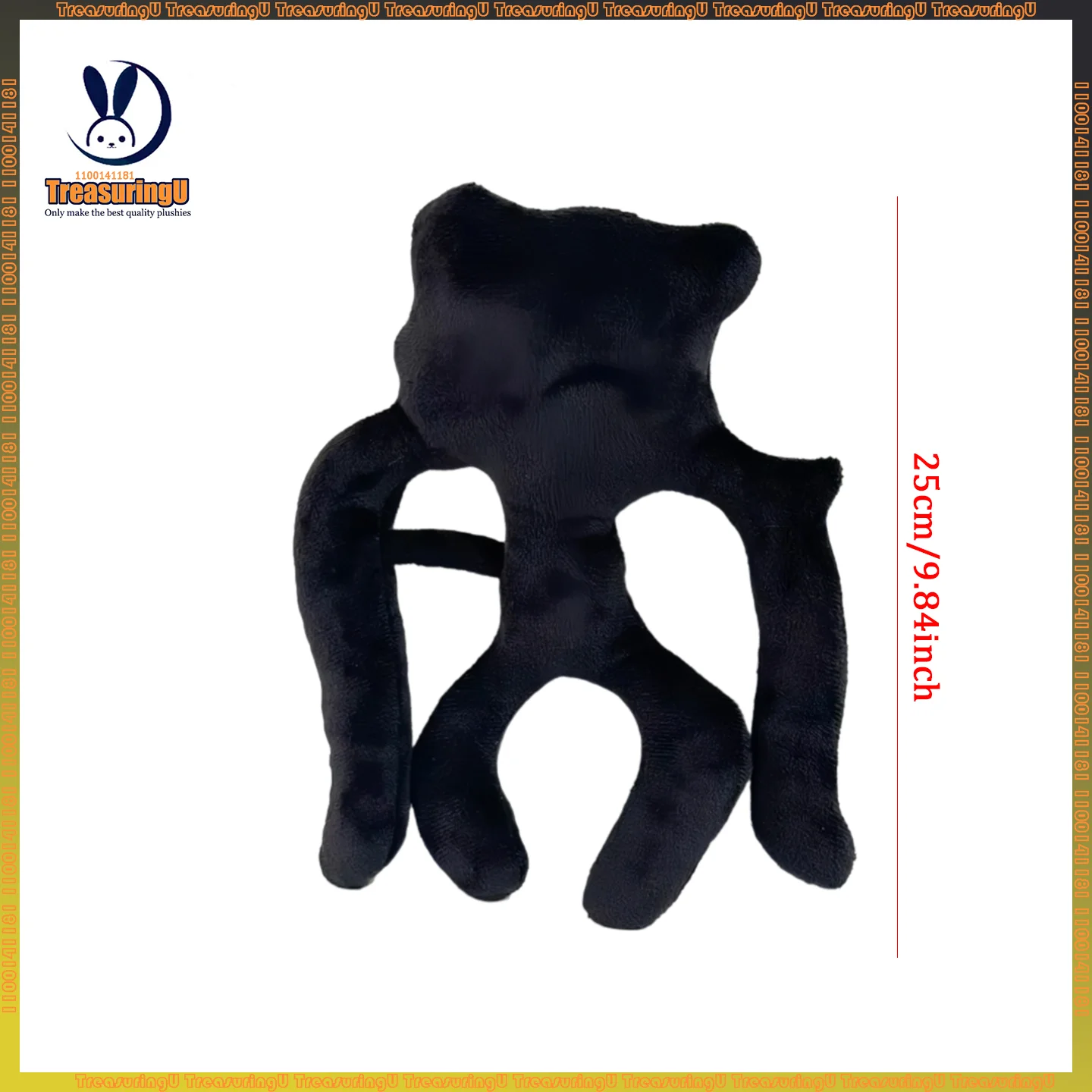 Peluche TreasuringU – Jeu d'horreur, poupée en peluche pour enfants – Image 5