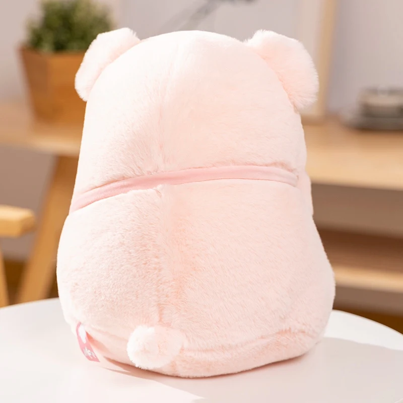 Peluche cochon Kawaii de 30 cm – Cochon allongé, coussin de sommeil. – Image 4