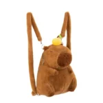 Sac à dos en peluche Capybara – Style Kawaii – Sac en fourrure
