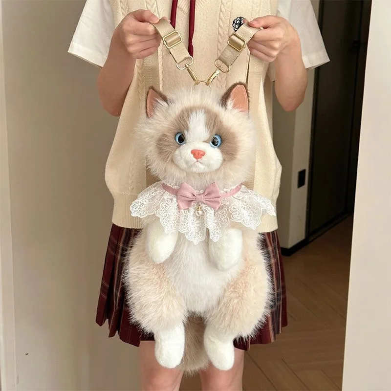 Nouveau sac à dos pour enfant en forme de chat – Image 3