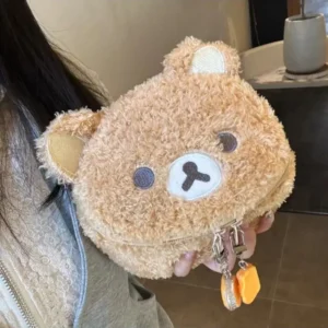 Rilakkuma New Style Plush Storage Bag Japanese Cute Creative