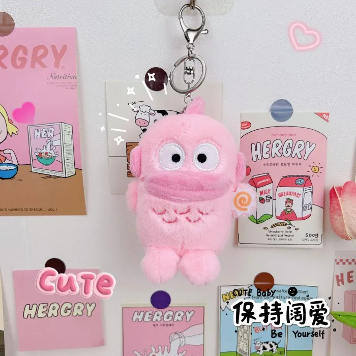 Porte-clés ou pendentif de sac en peluche – Joli cadeau pour filles – Image 3