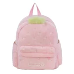 Sac à dos pour femme en peluche, style fraise