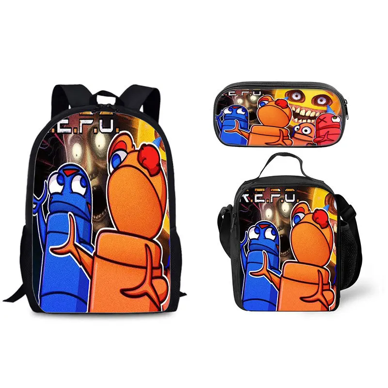 Sac à goûter et trousse – Cadeau pour enfants et élèves – Image 5