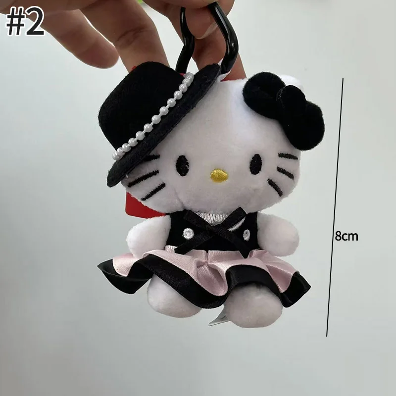 Adorable porte-clés en peluche Hello Kitty, breloque à suspendre pour sac – Image 16