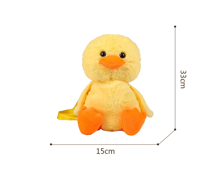 Sac en peluche « Petit Canard Jaune » (lot de 1 à 10 pièces) – Image 8
