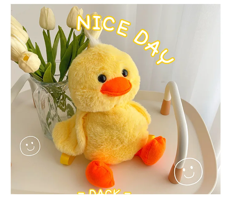Sac en peluche « Petit Canard Jaune » (lot de 1 à 10 pièces) – Image 14