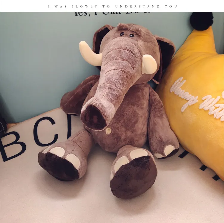 Adorable peluche éléphant – Coussin en peluche pour filles. – Image 6