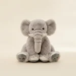 Peluche éléphant douce et mignonne pour enfants.