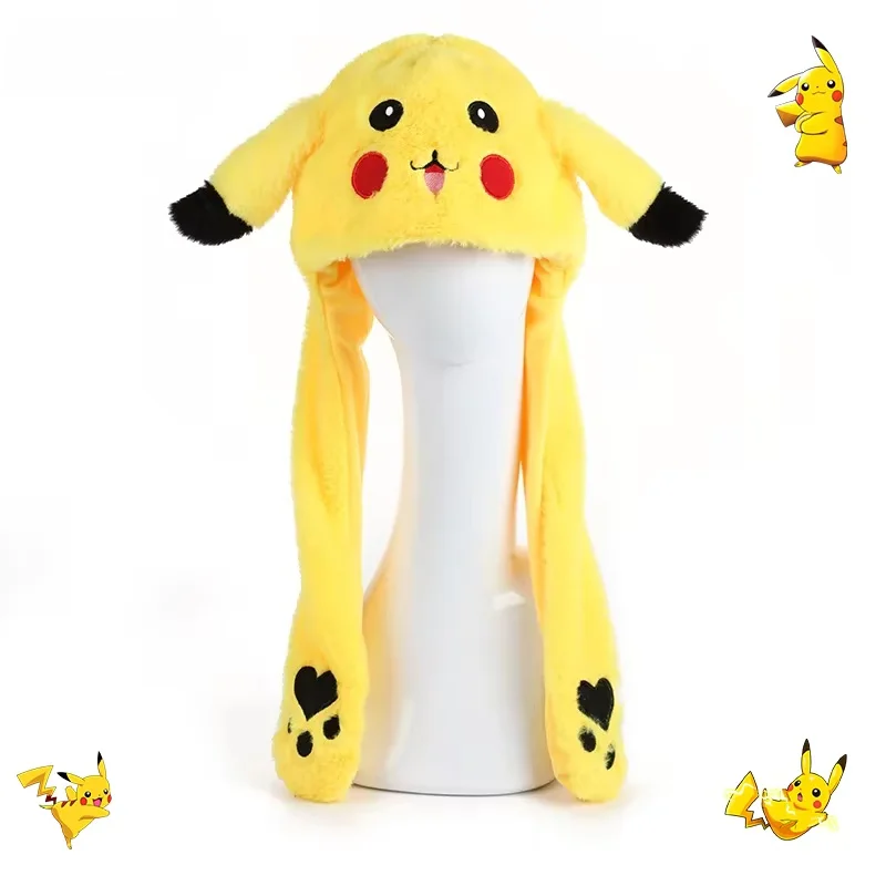 Bonnet animalier décontracté, pour femme avec oreilles de lapin – Image 2