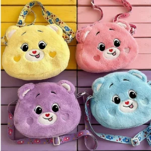 Sac à dos en peluche Bisounours – Style Kawaii
