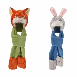 Bonnet en peluche Zootopia – Doux et chaud