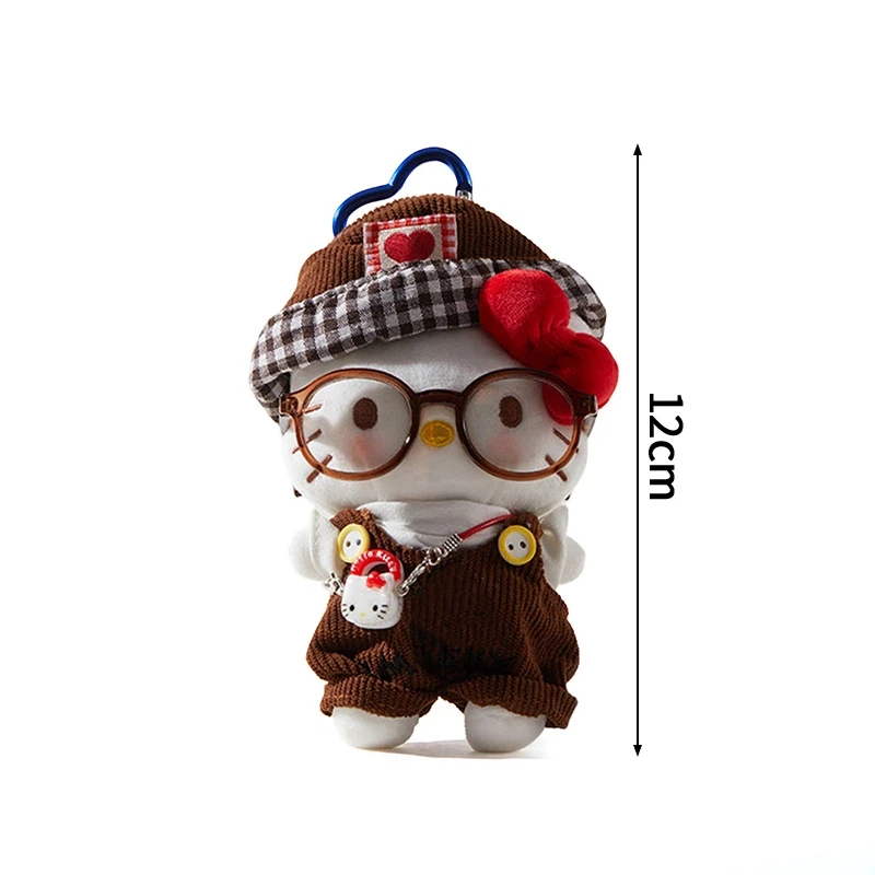 Adorable porte-clés en peluche Hello Kitty, breloque à suspendre pour sac – Image 7