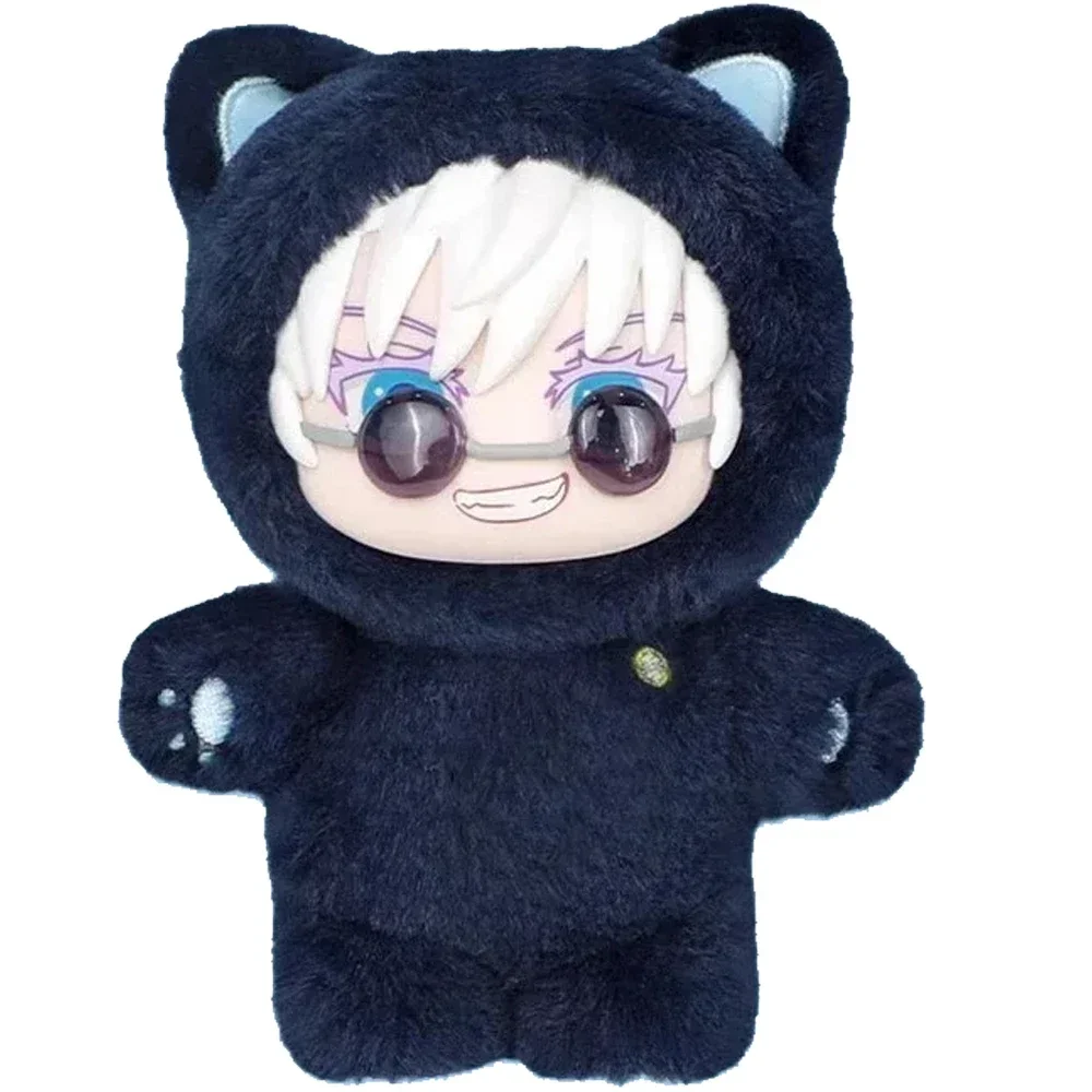 Peluche poupée avec sweat à capuche et oreilles de chat mignonnes – Image 3