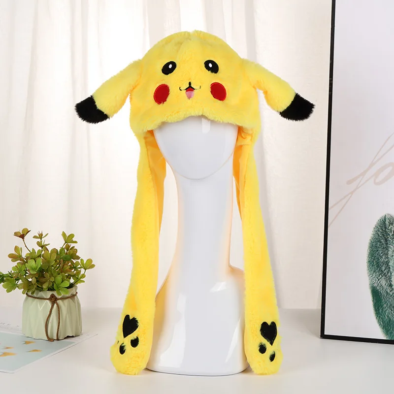 Bonnet animalier décontracté, pour femme avec oreilles de lapin – Image 4