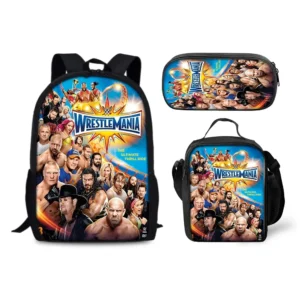 Ensemble sac à dos scolaire, sac à déjeuner