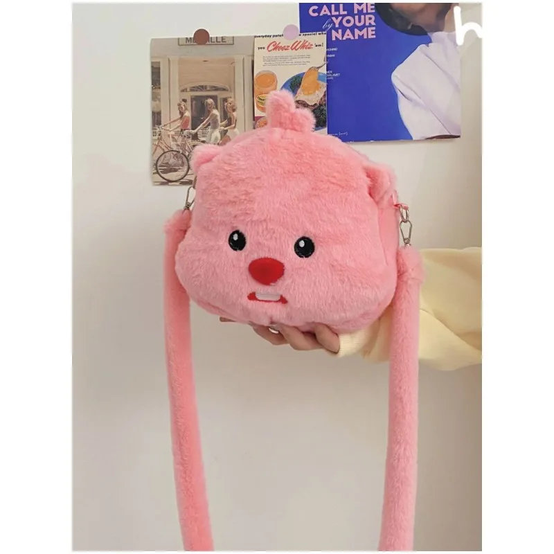 Sac bandoulière mignon en peluche – Style japonais tendance – Image 2